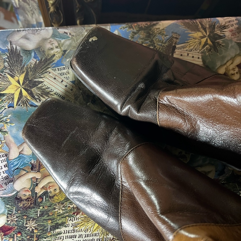 Patchwork Heel Boot - image 3